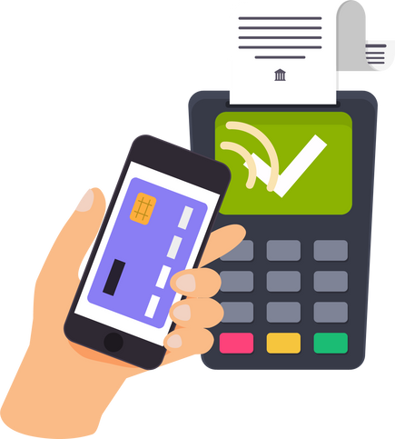 Electronic funds transfers and bank wire transfer.